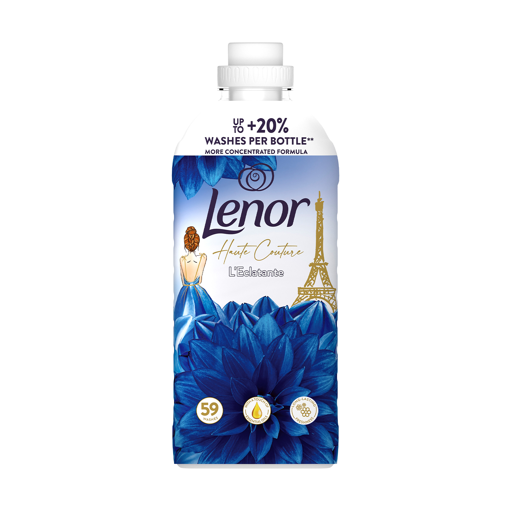 Кондиціонер для білизни Lenor L'Eclatante, 59 циклів прання, 1.239 л