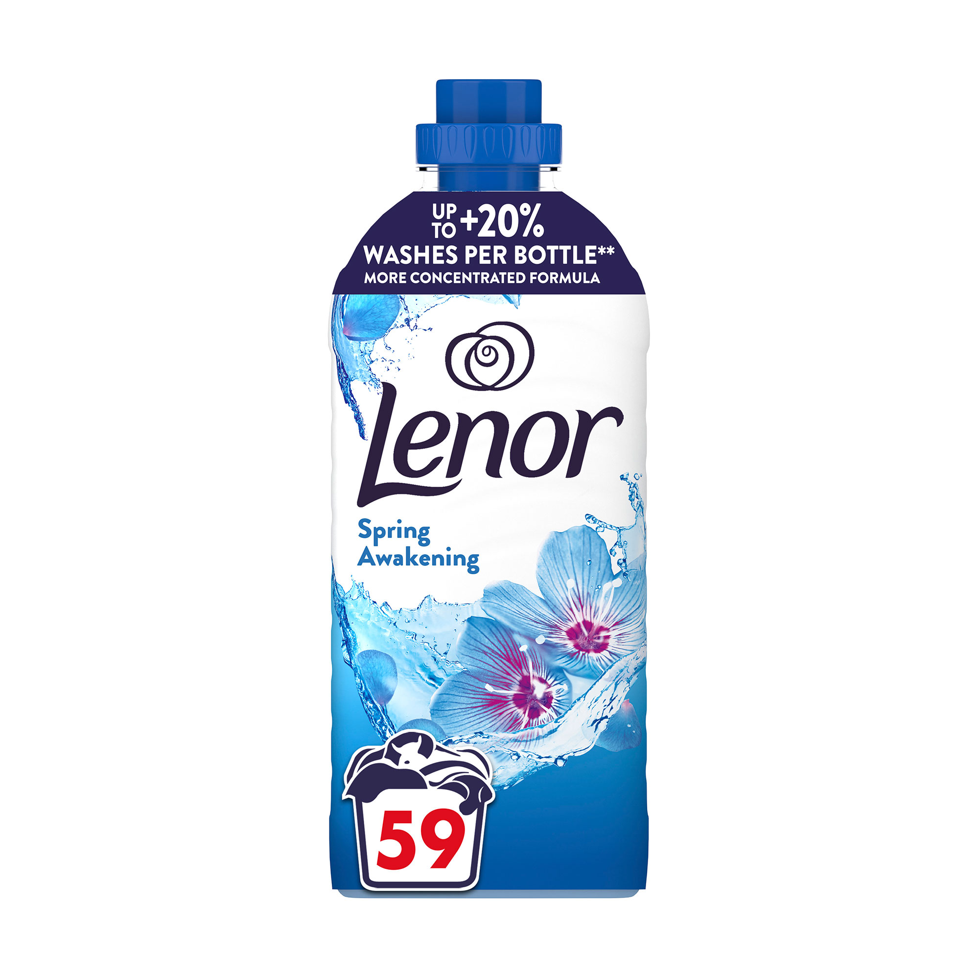 Кондиціонер для білизни Lenor Весняне пробудження, 59 циклів прання, 1.239 л