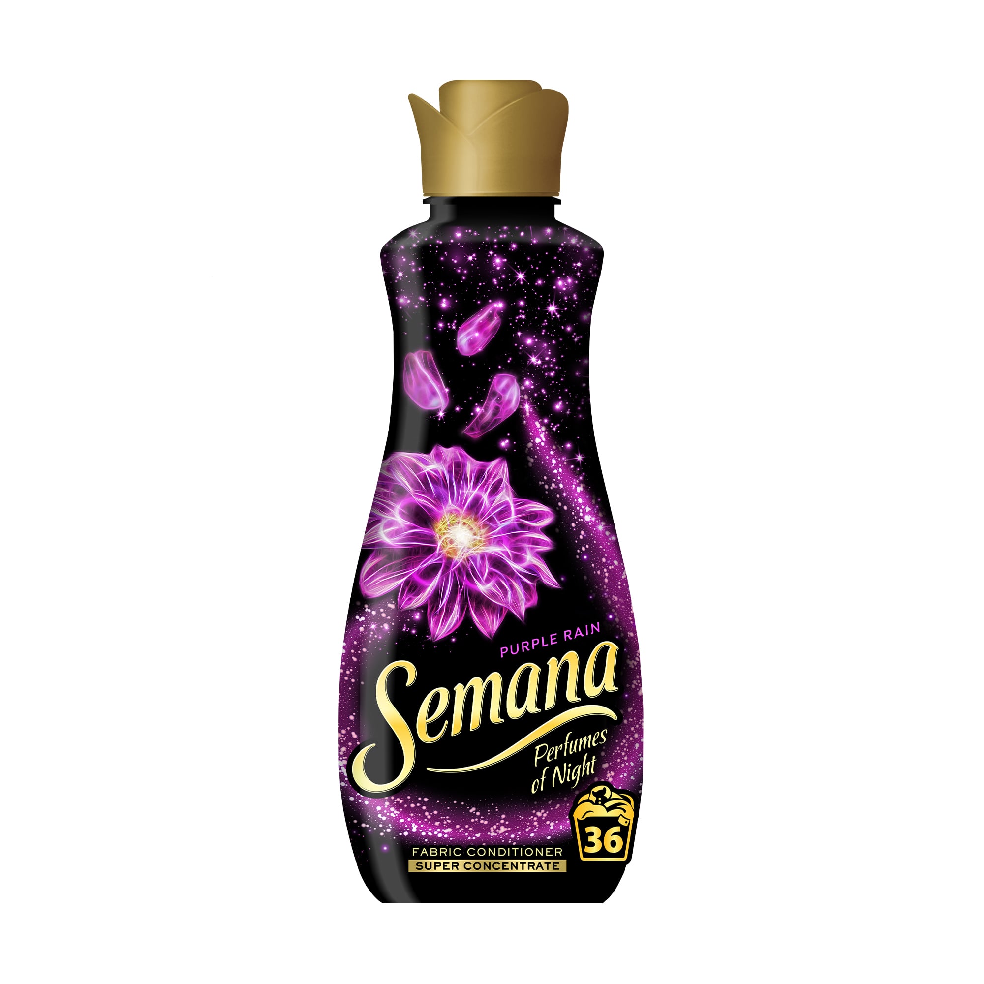 Кондиціонер для білизни Semana Perfumes Of Night Purple Rain, 36 циклів прання, 800 мл