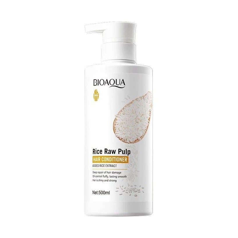 Кондиціонер для волосся Bioaqua Rice Raw Pulp Hair Conditioner, 500 мл