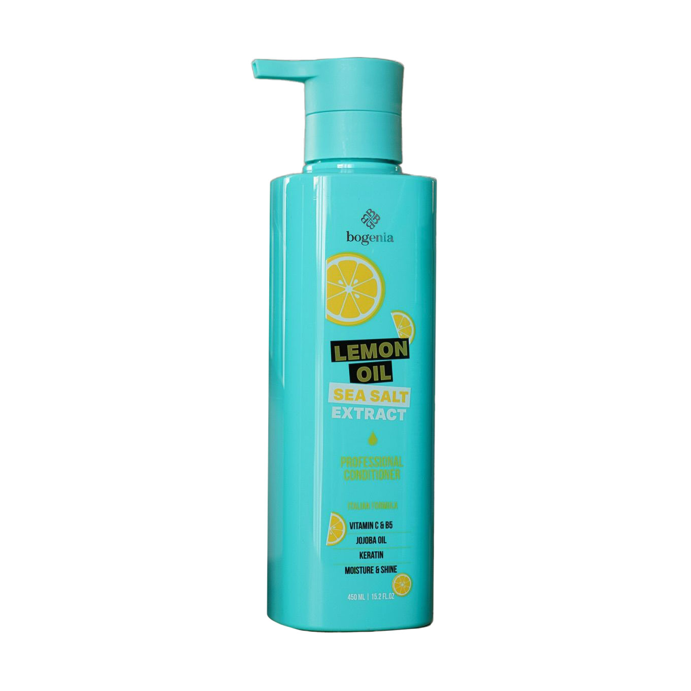 Кондиціонер для волосся Bogenia Lemon Oil Sea Salt Extract Professional Conditioner, 450 мл