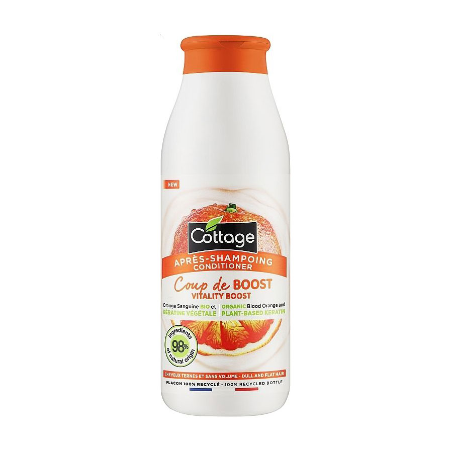 Кондиціонер для волосся Cottage Vitality Boost Hair Conditioner з екстрактом червоного апельсина, 250 мл