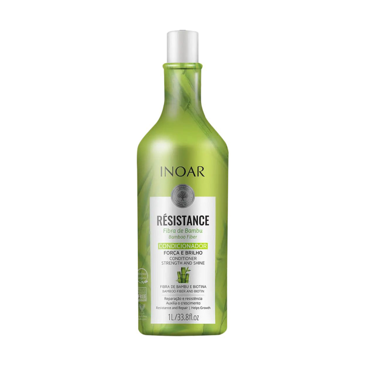 Кондиціонер для волосся Inoar Resistance Fibra De Bamboo Conditioner, 1 л