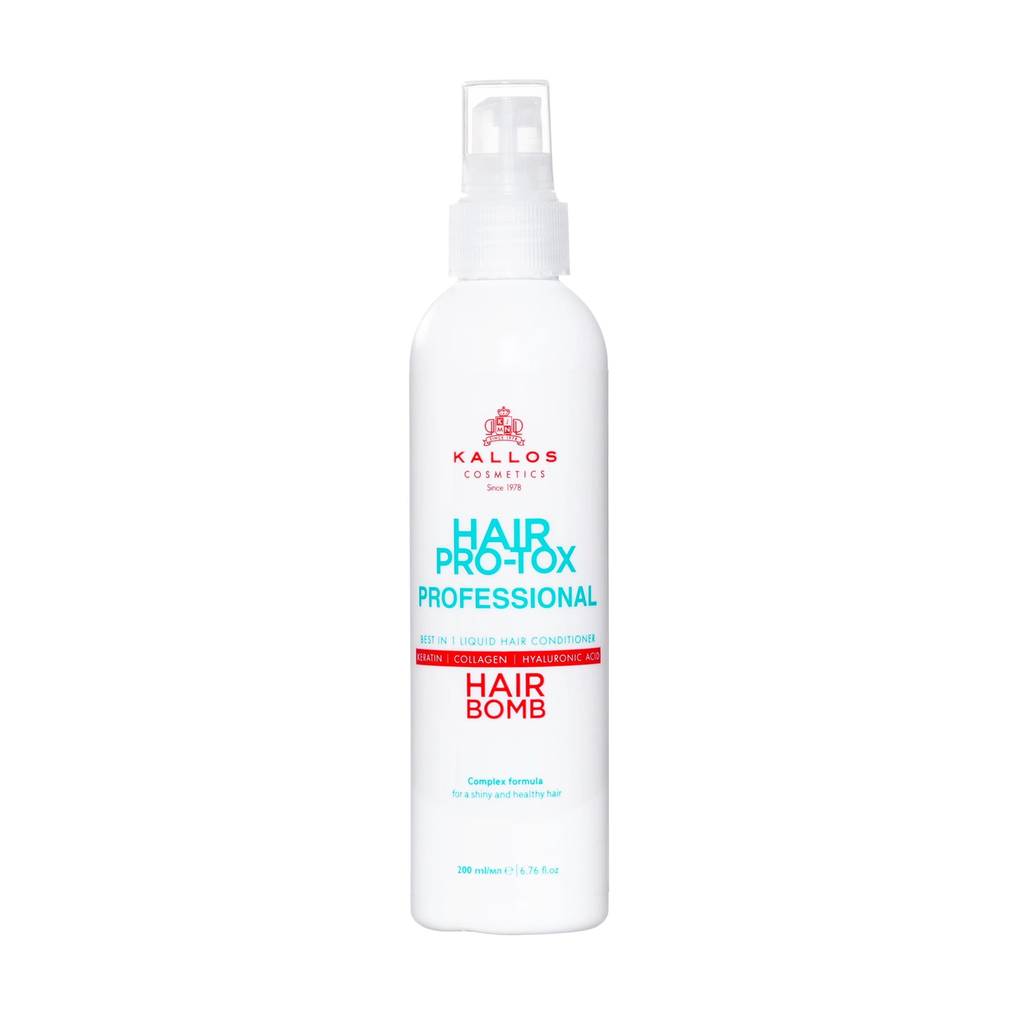 Кондиціонер  для волосся Kallos Cosmetics Hair Pro-Tox Hair Bomb, 200 мл