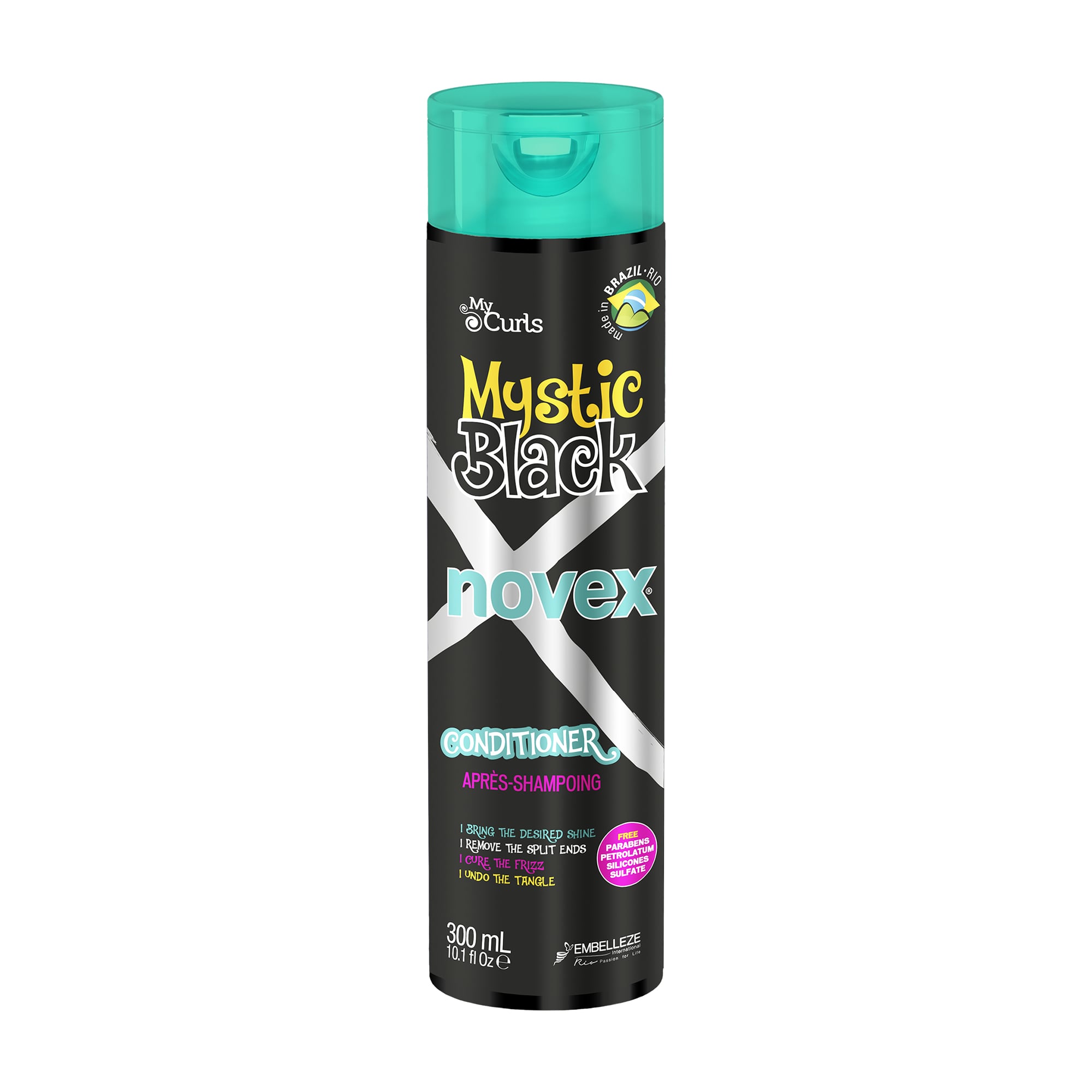 Кондиціонер для волосся Novex Mystic Black Conditioner з олією баобаба, 300 мл
