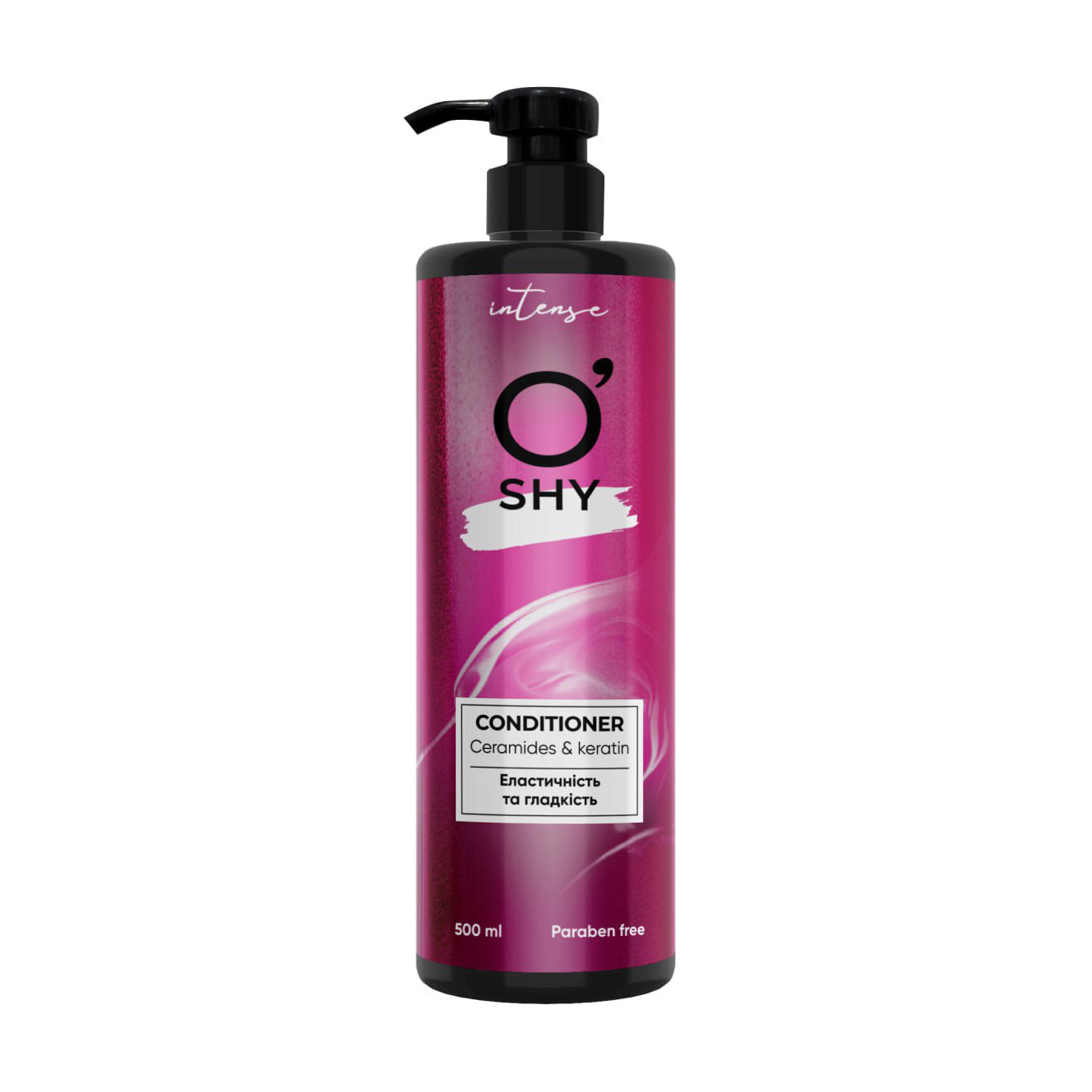 Кондиціонер для волосся O'Shy Intense Ceramides &amp; Keratin Conditioner Еластичність та гладкість, 500 мл