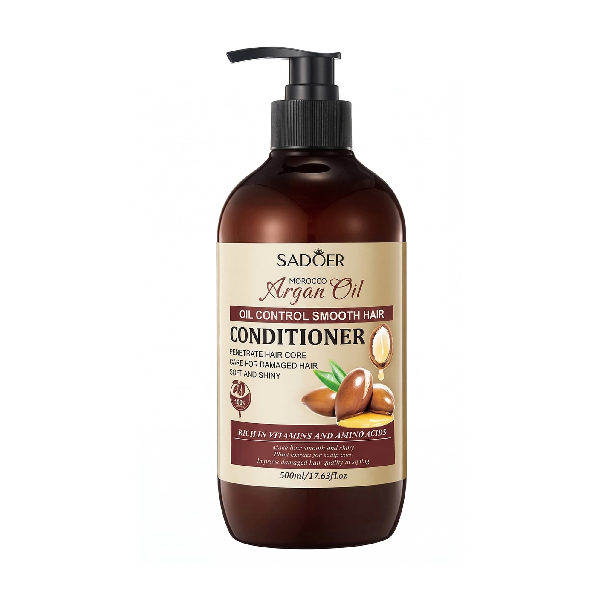 Кондиціонер для волосся Sadoer Argan Oil Control Smooth Hair Conditioner, 500 мл