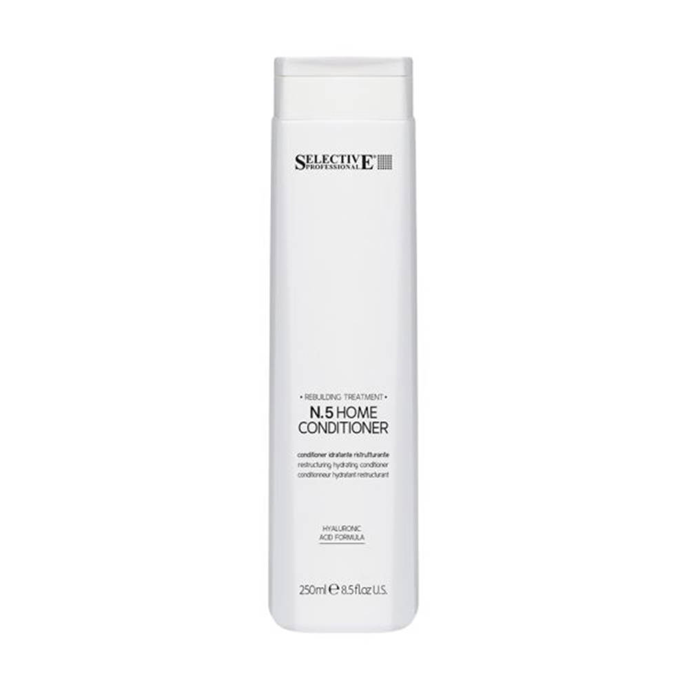 Кондиціонер для волосся Selective Professional Rebuilding Treatment 5 Home Conditioner на основі гіалуронової кислоти, крок 5, 250 мл