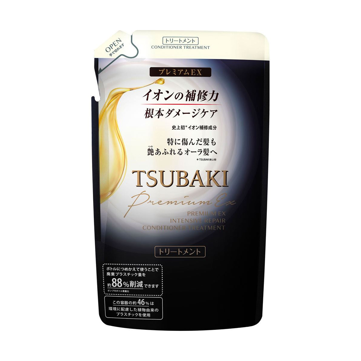Кондиціонер для волосся Shiseido Tsubaki Premium Ex Intensive Repair Conditioner, 300 мл (дой-пак)