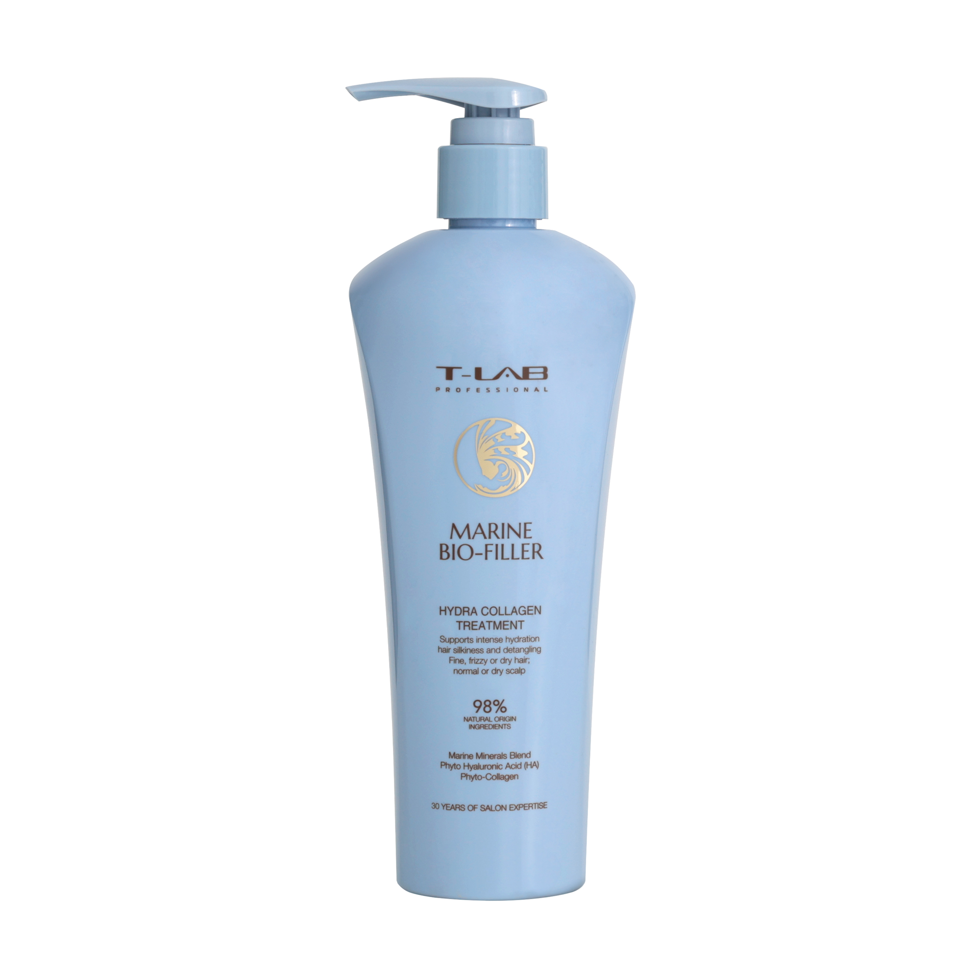 Кондиціонер для волосся T-LAB Professional Marine Bio-filler Hydra Collagen Treatment, 300 мл