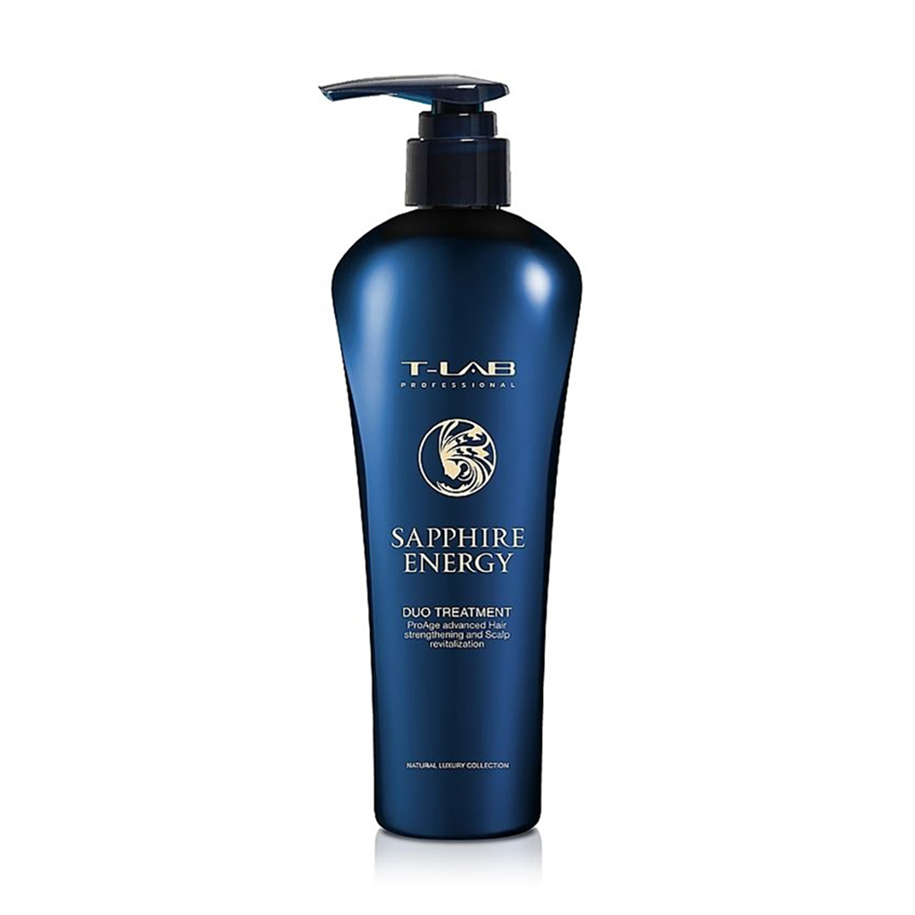 Кондиціонер для зміцнення волосся T-LAB Professional Sapphire Energy Duo Treatment, 750 мл