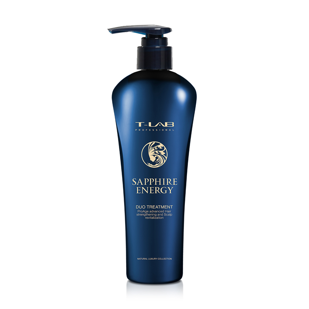 Кондиціонер для зміцнення волосся T-LAB Professional Sapphire Energy Duo Treatment, 300 мл