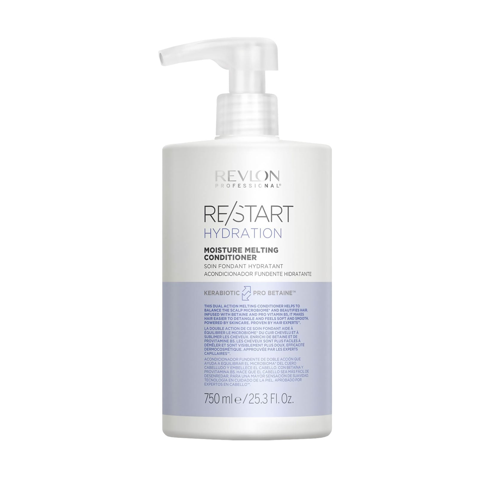 Кондиціонер для зволоження волосся Revlon Professional Restart Hydration Moisture Melting Conditioner, 750 мл