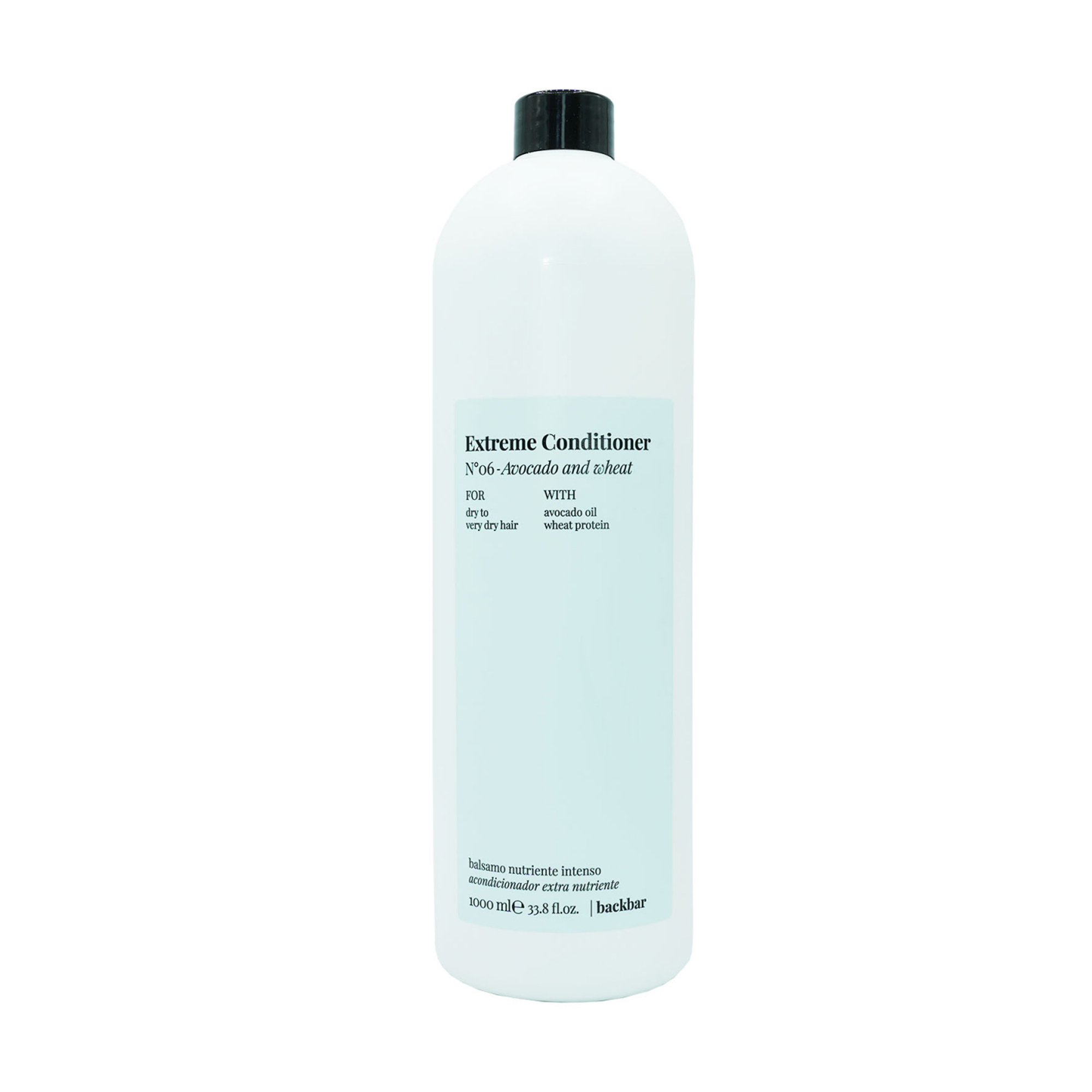 Кондиціонер FarmaVita Backbar Extreme Conditioner №6 Авокадо та пшениця, для сухого волосся, 1 л