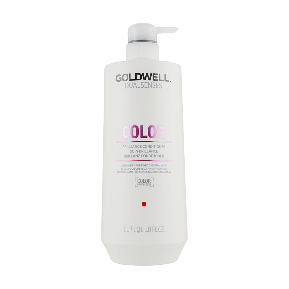 Кондиціонер Goldwell Dualsenses Color Brilliance Conditioner для тонкого фарбованого волосся, 1 л