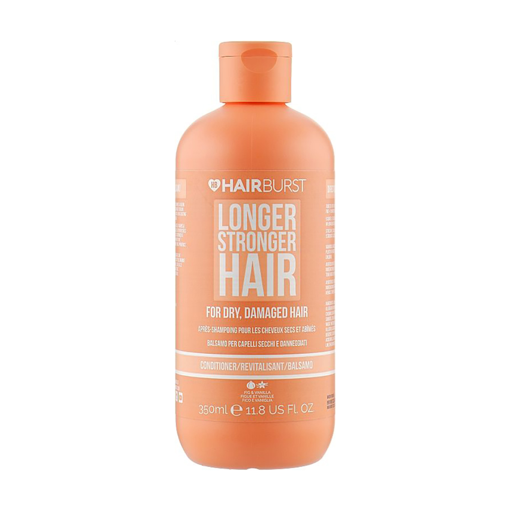 Кондиціонер Hairburst Longer Stronger Hair Conditioner For Dry &amp; Damaged Hair для сухого та пошкодженого волосся, 350 мл