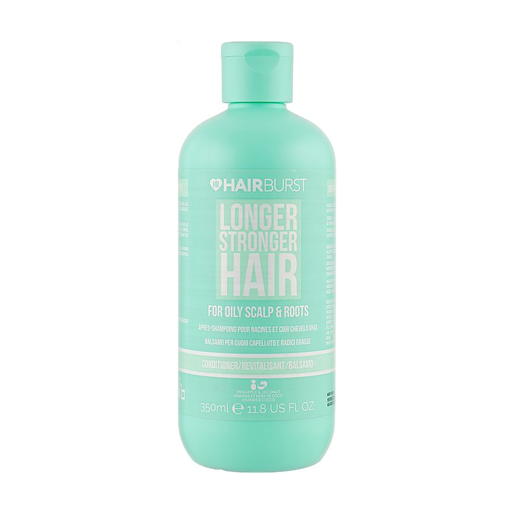 Кондиціонер Hairburst Longer Stronger Hair Conditioner For Oily Scalp &amp; Roots для жирної шкіри голови та коренів волосся, 350 мл