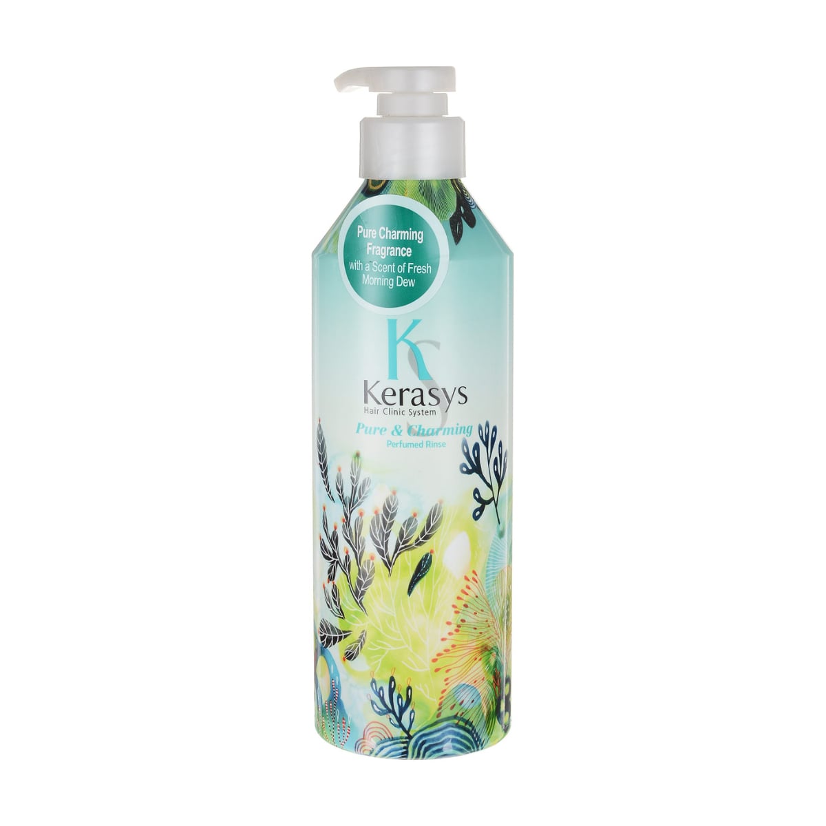 Кондиціонер KeraSys Pure &amp; Charming Perfumed Rinse для сухого та ламкого волосся, 600 мл