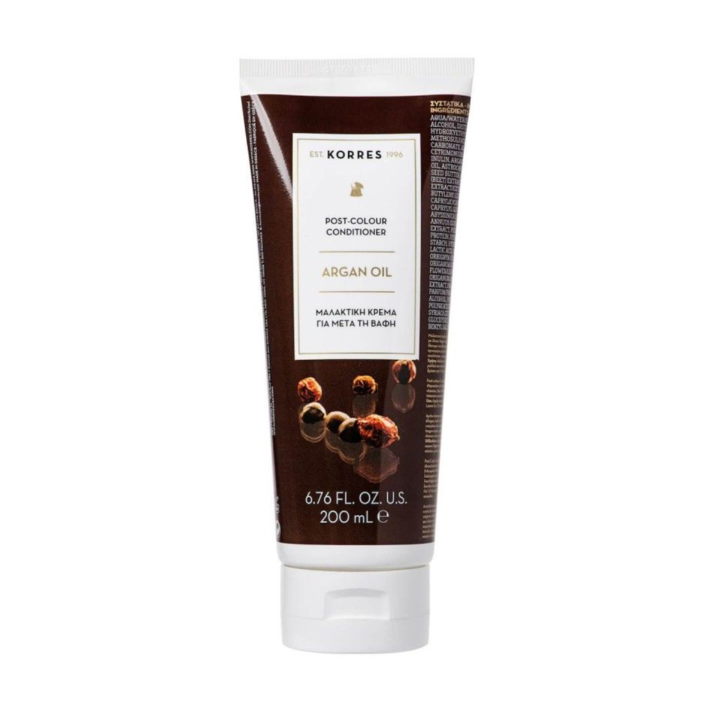 Кондиціонер Korres Argan Oil Post-Colour Conditioner для фарбованого волосся, з аргановою олією, 200 мл
