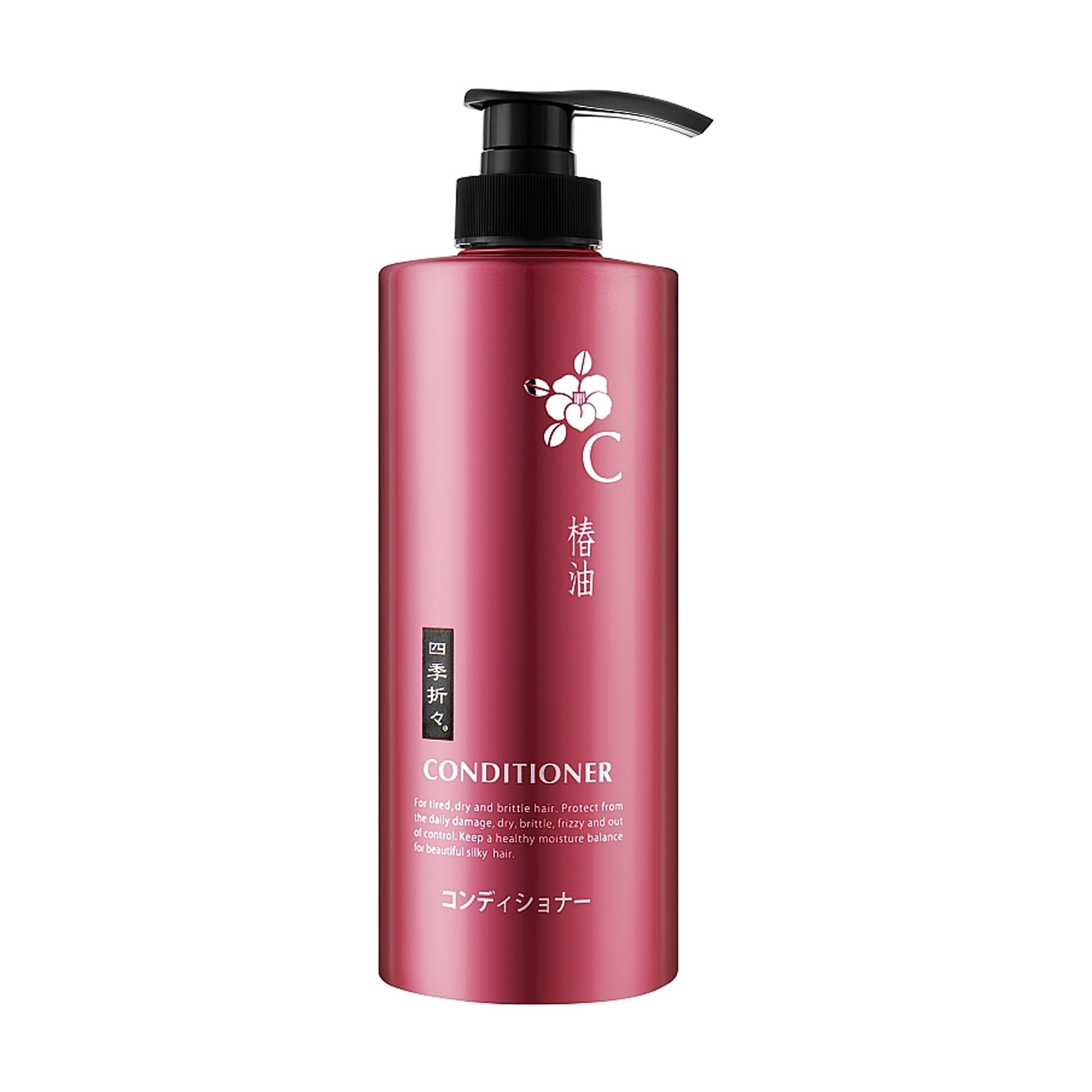 Кондиціонер Kumano Cosmetics Tsubaki Red Camellia Oil Conditioner для втомленого, сухого та ламкого волосся, 600 мл