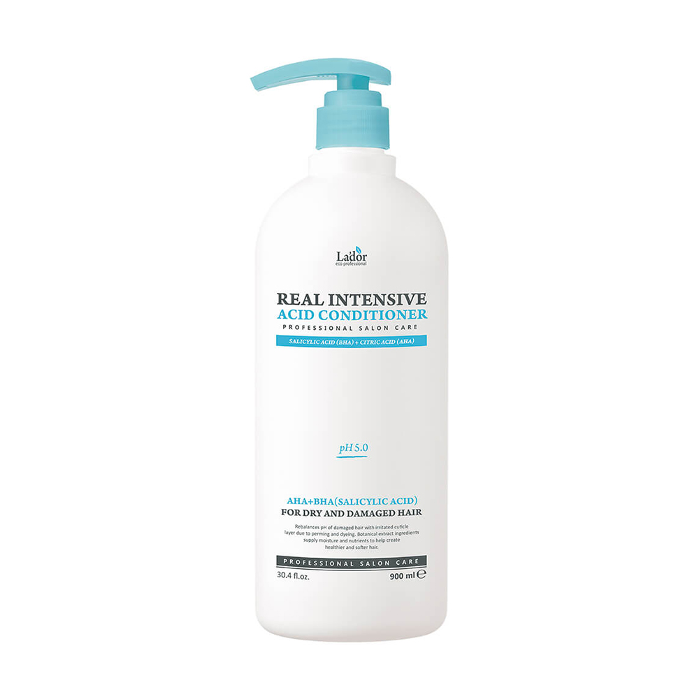 Кондиціонер La'dor Real Intensive Acid Conditioner для пошкодженого волосся та шкіри голови, 900 мл