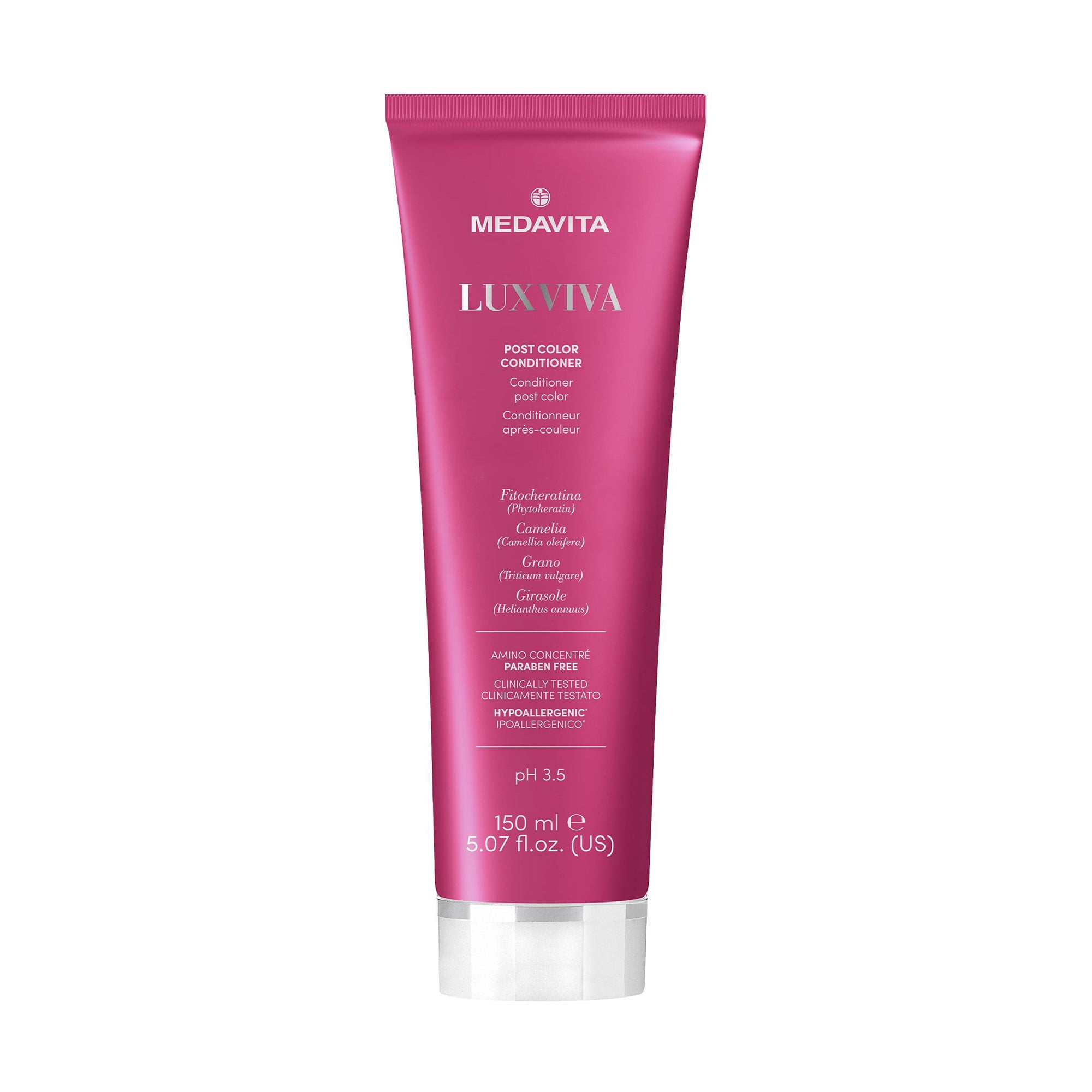 Кондиціонер Medavita Luxviva Post Color Conditioner pH 3.5 для фарбованого волосся, 150 мл