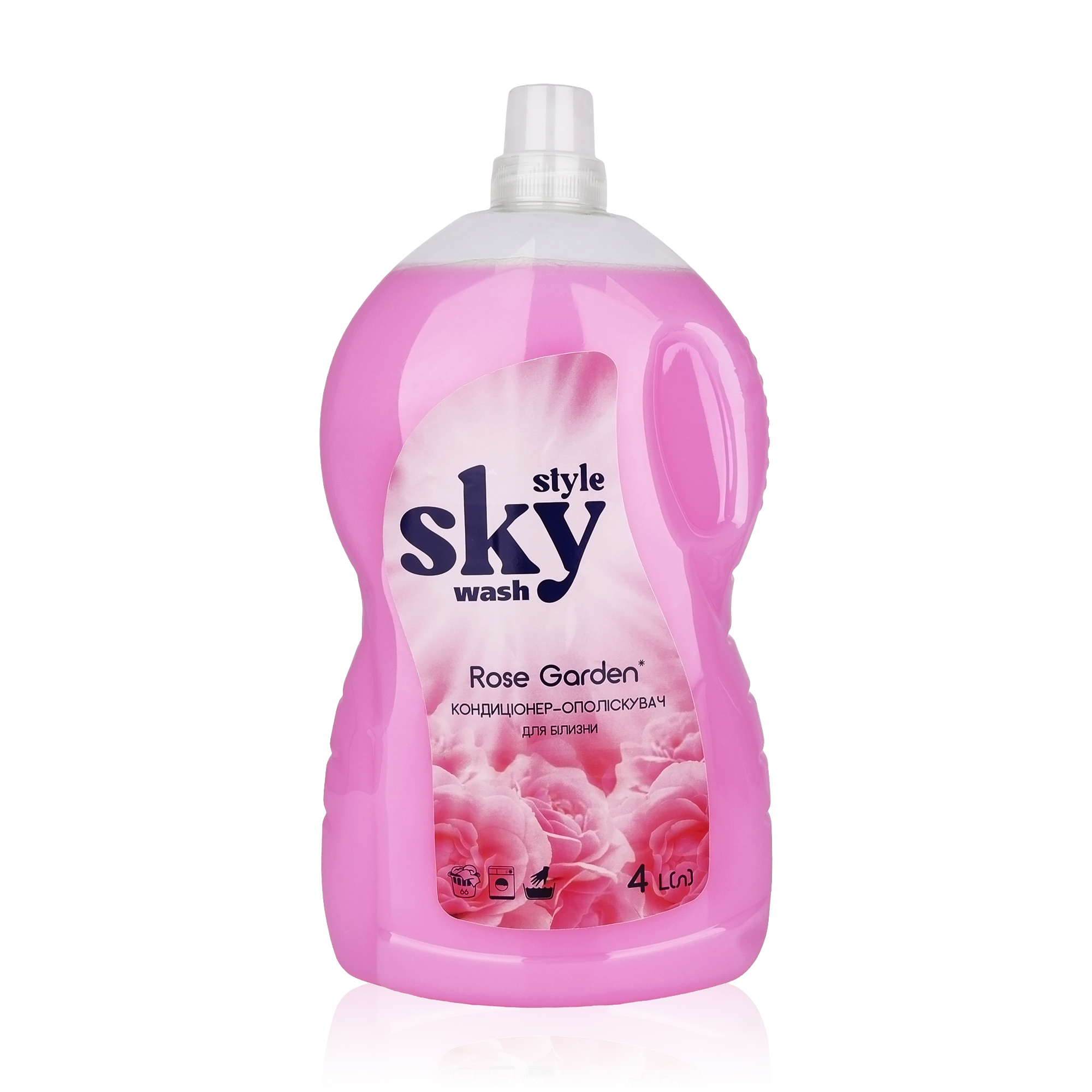 Кондиціонер-ополіскувач для білизни Sky Style Rose Garden, 4 л