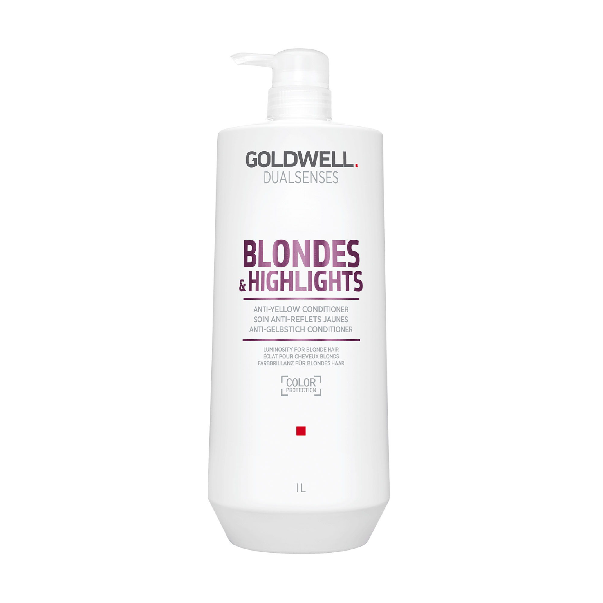 Кондиціонер проти жовтизни Goldwell Dualsenses Blondes &amp; Highlights Anti-Yellow Conditioner для освітленого волосся, 1 л