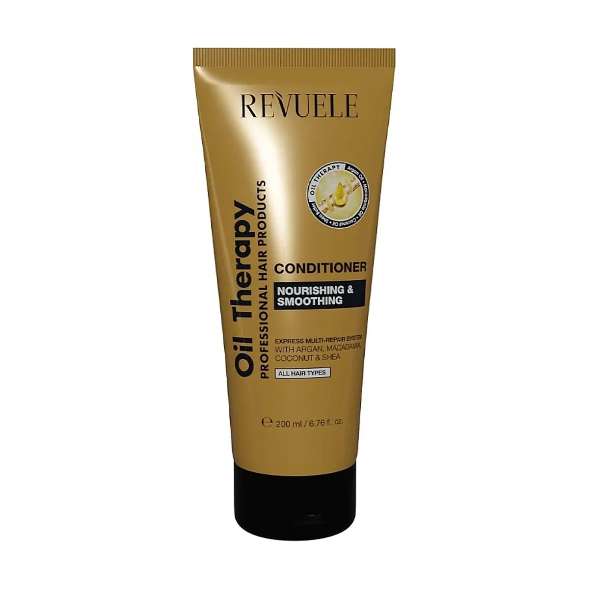 Кондиціонер Revuele Oil Therapy Conditioner Живлення та розгладження, для всіх типів волосся, 200 мл