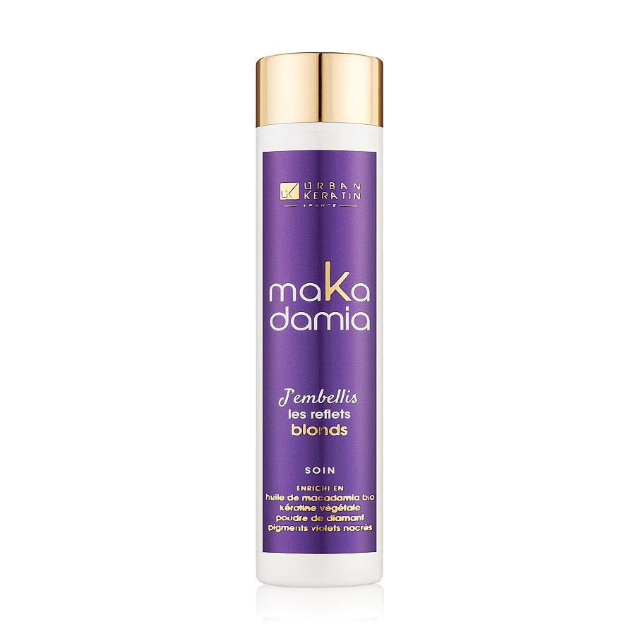 Кондиціонер Urban Keratin Makadamia Conditioner для світлого натурального та фарбованого волосся, 200 мл