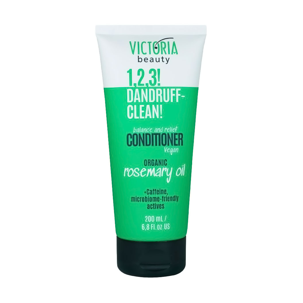 Кондиціонер Victoria Beauty 1, 2, 3! Dandruff-Clean! Conditioner для шкіри голови проти лупи, 200 мл