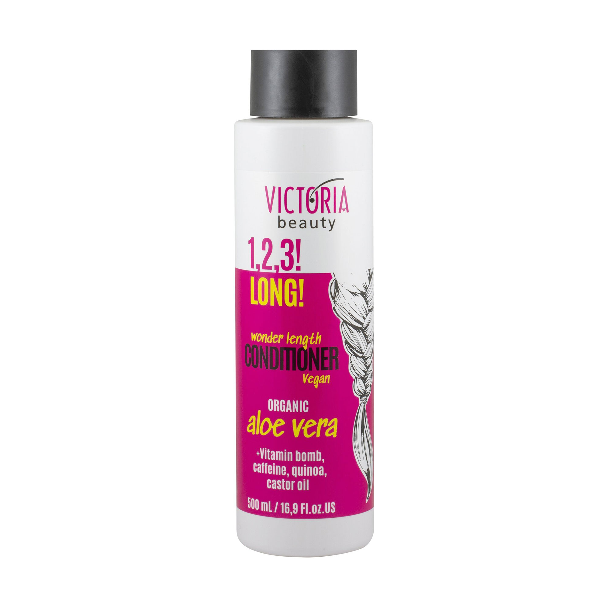 Кондиціонер Victoria Beauty 1, 2, 3! Long! Conditioner для росту волосся, 500 мл