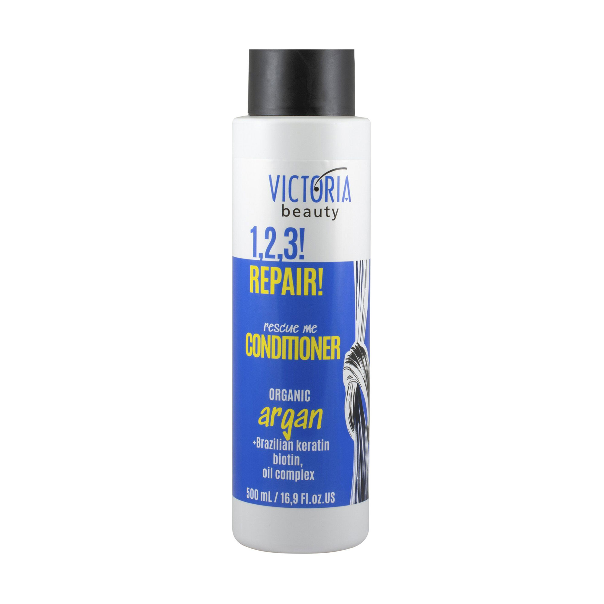 Кондиціонер Victoria Beauty 1, 2, 3! Repair! Conditioner для пошкодженого волосся, 500 мл