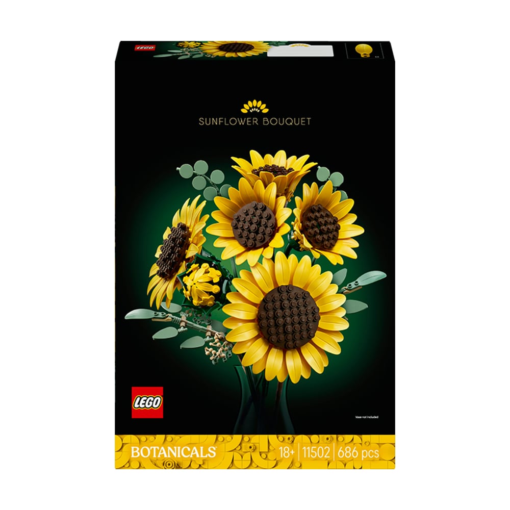 Конструктор LEGO Botanicals Букет соняшників, 686 деталей, від 18 років (11502)