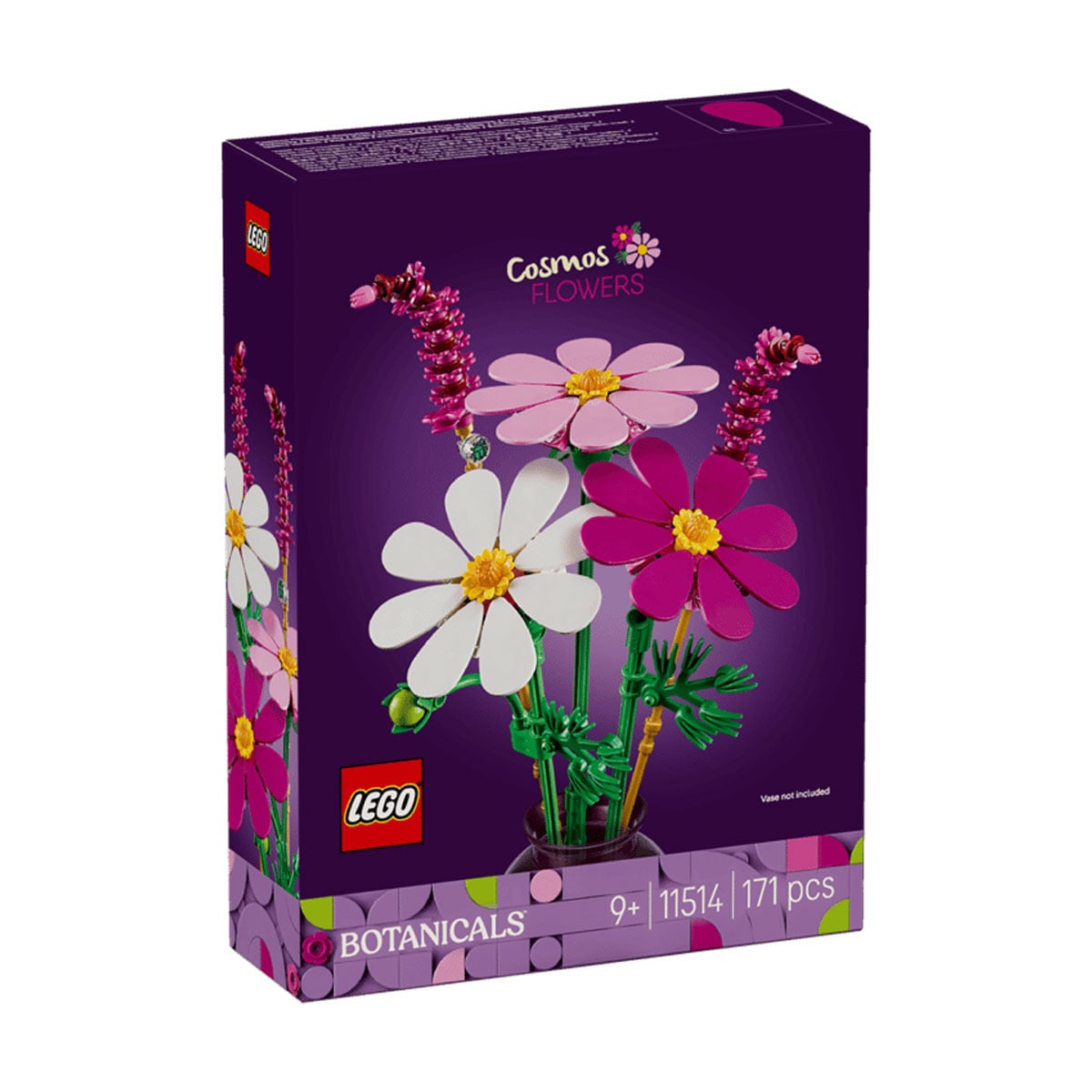 Конструктор LEGO Botanicals Квіти космеї, 171 деталь, від 9 років (11514)