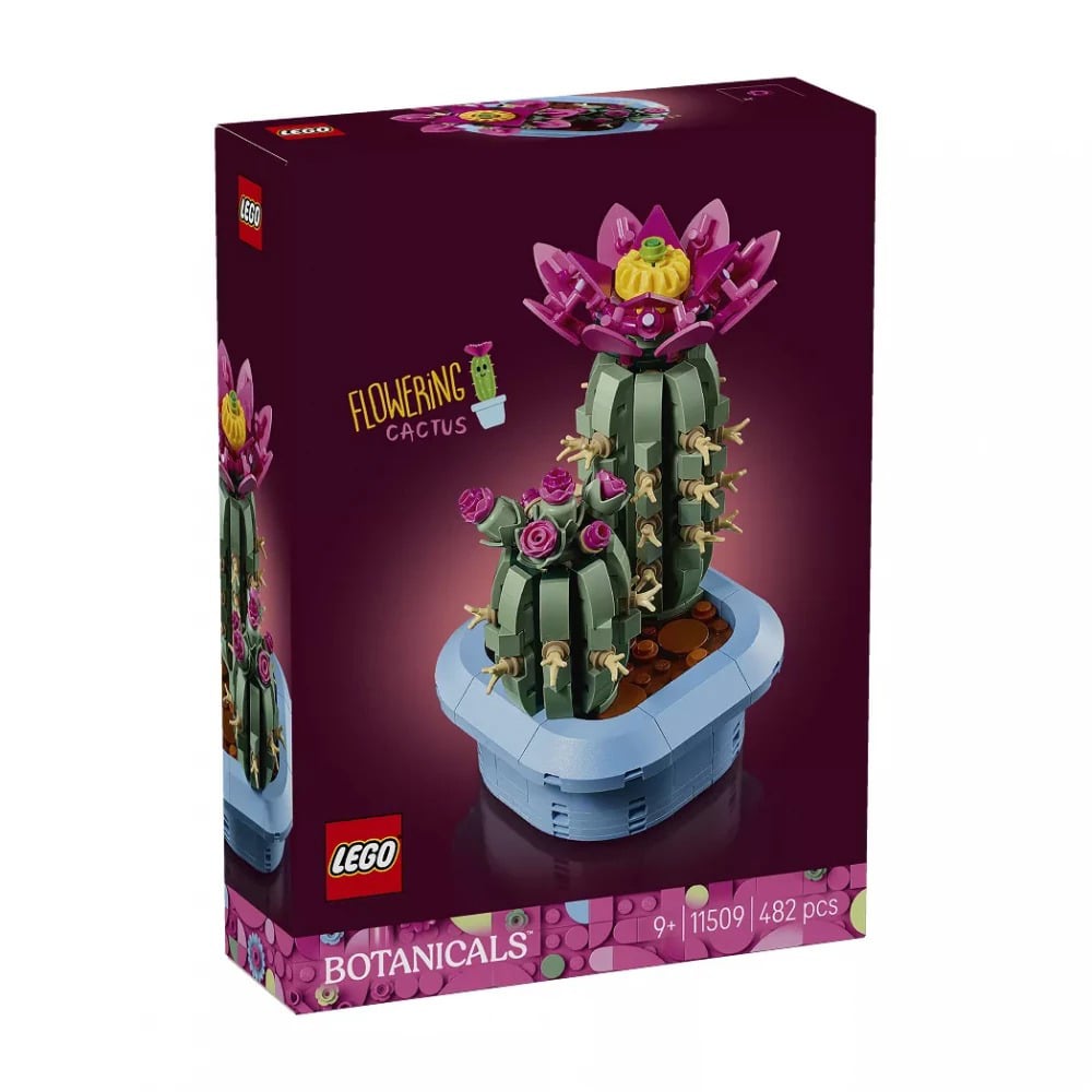 Конструктор LEGO Botanicals Цвітіння кактуса, 482 деталі, від 9 років (11509)