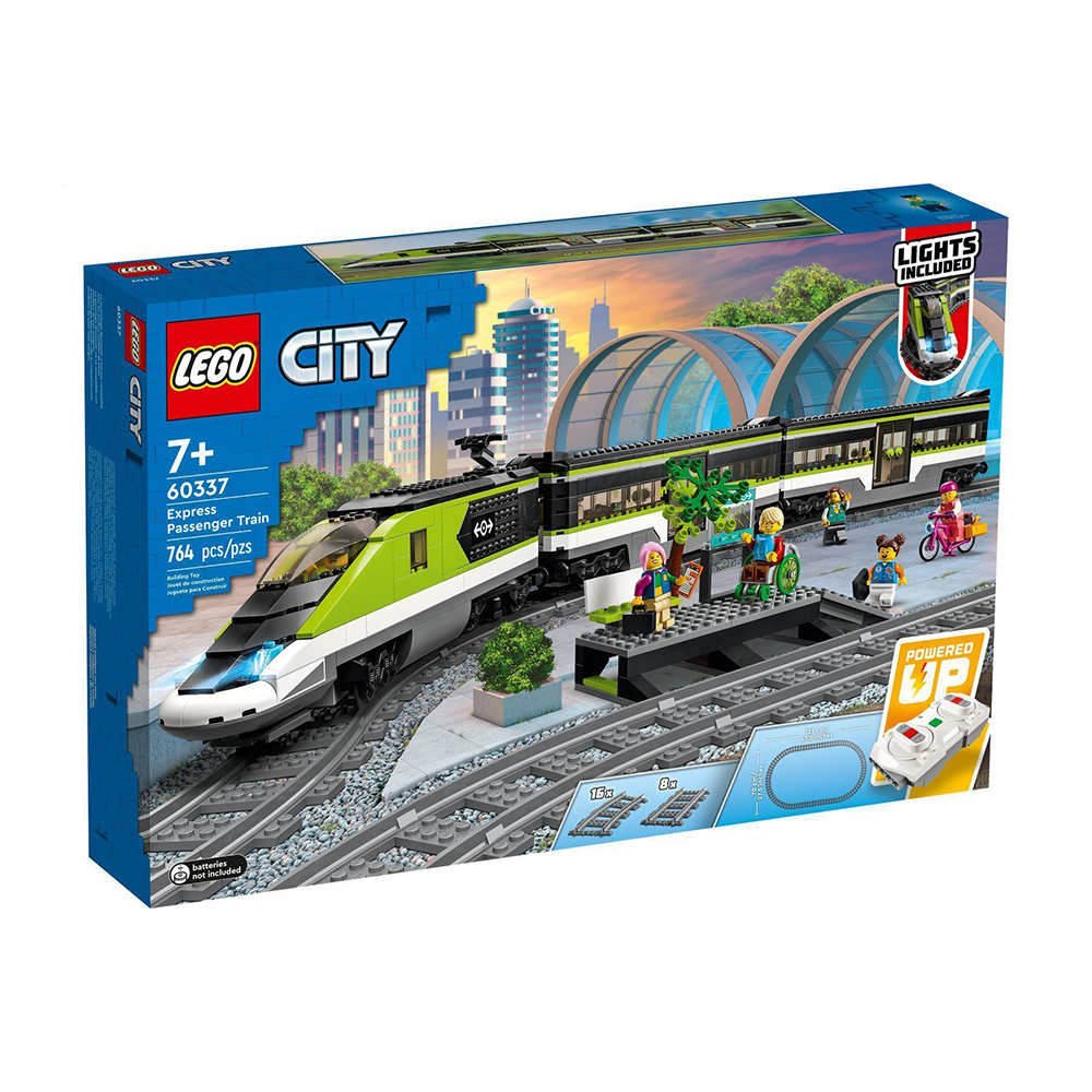 Конструктор LEGO City Пасажирський потяг-експрес, 764 деталі, від 7 років (60337)