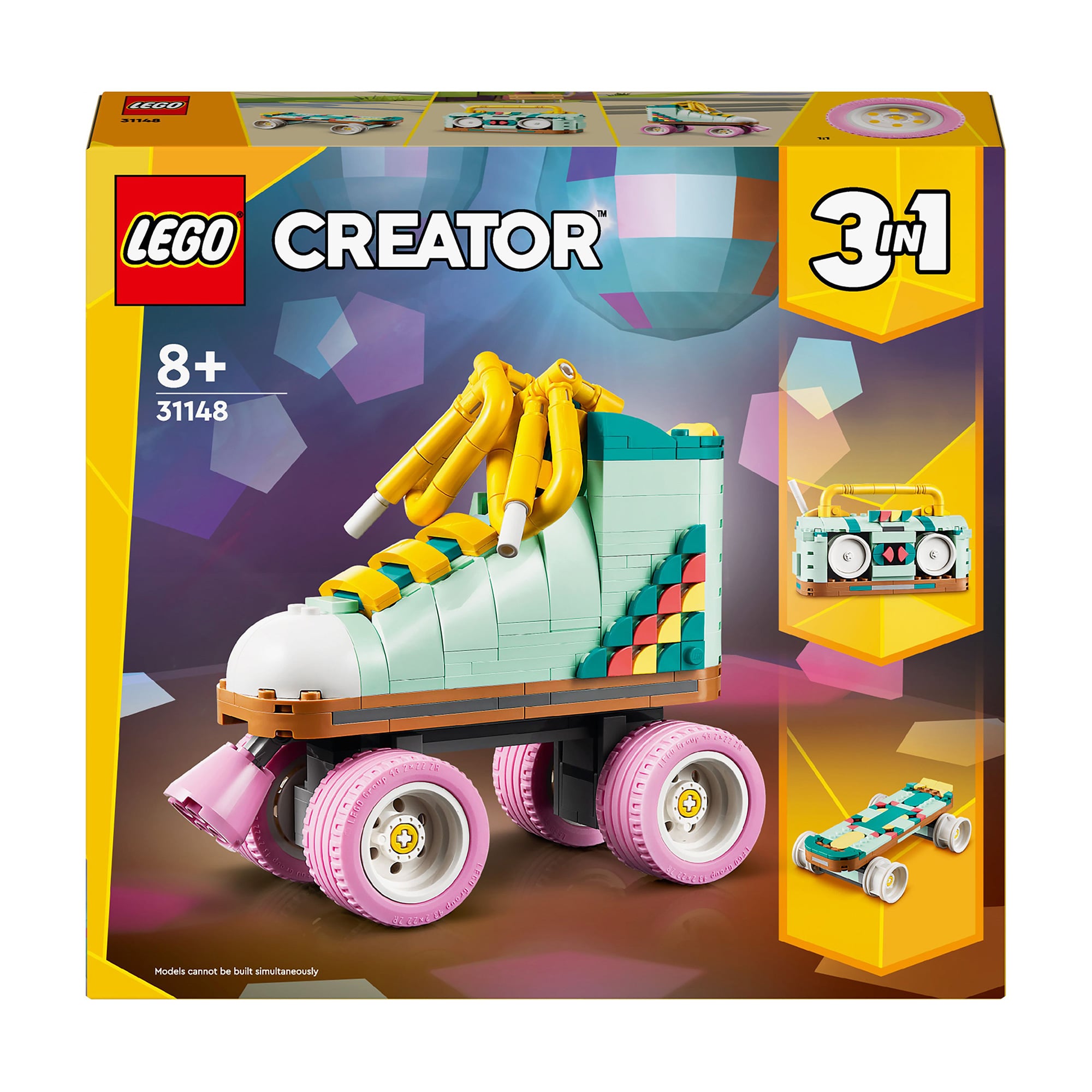 Конструктор LEGO Creator Ретро ролики, 342 деталі, від 8 років (31148)