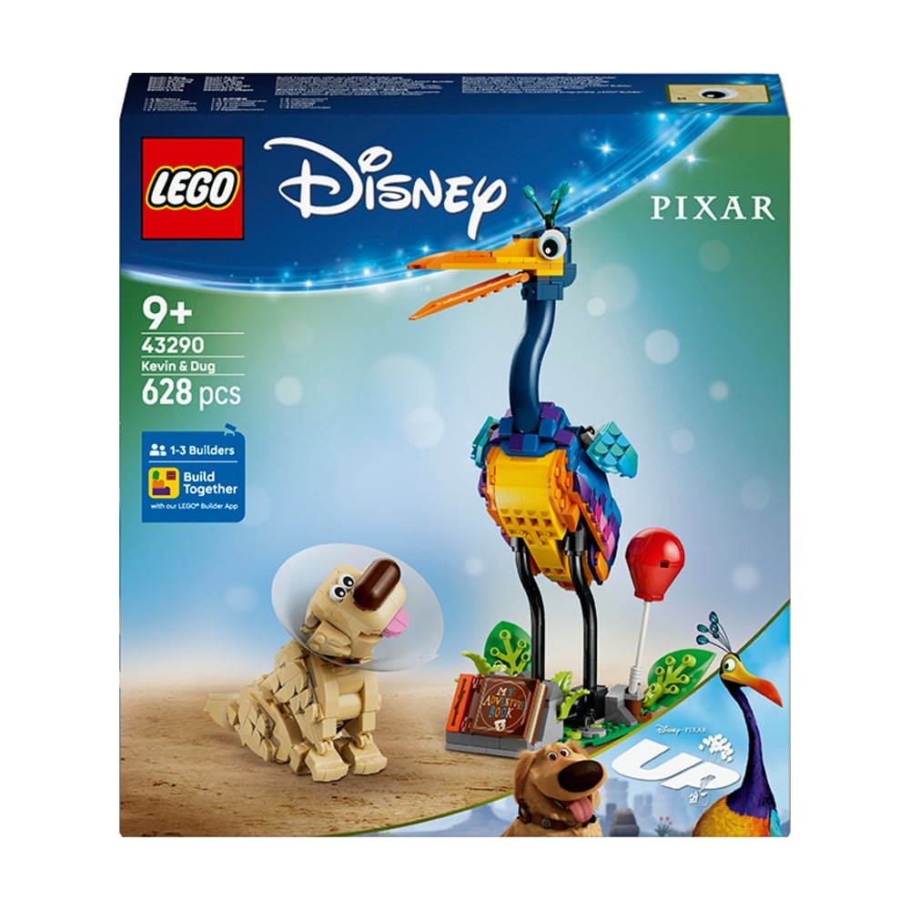 Конструктор LEGO Disney Pixar Кевін і Даг, 628 деталей, від 9 років (43290)