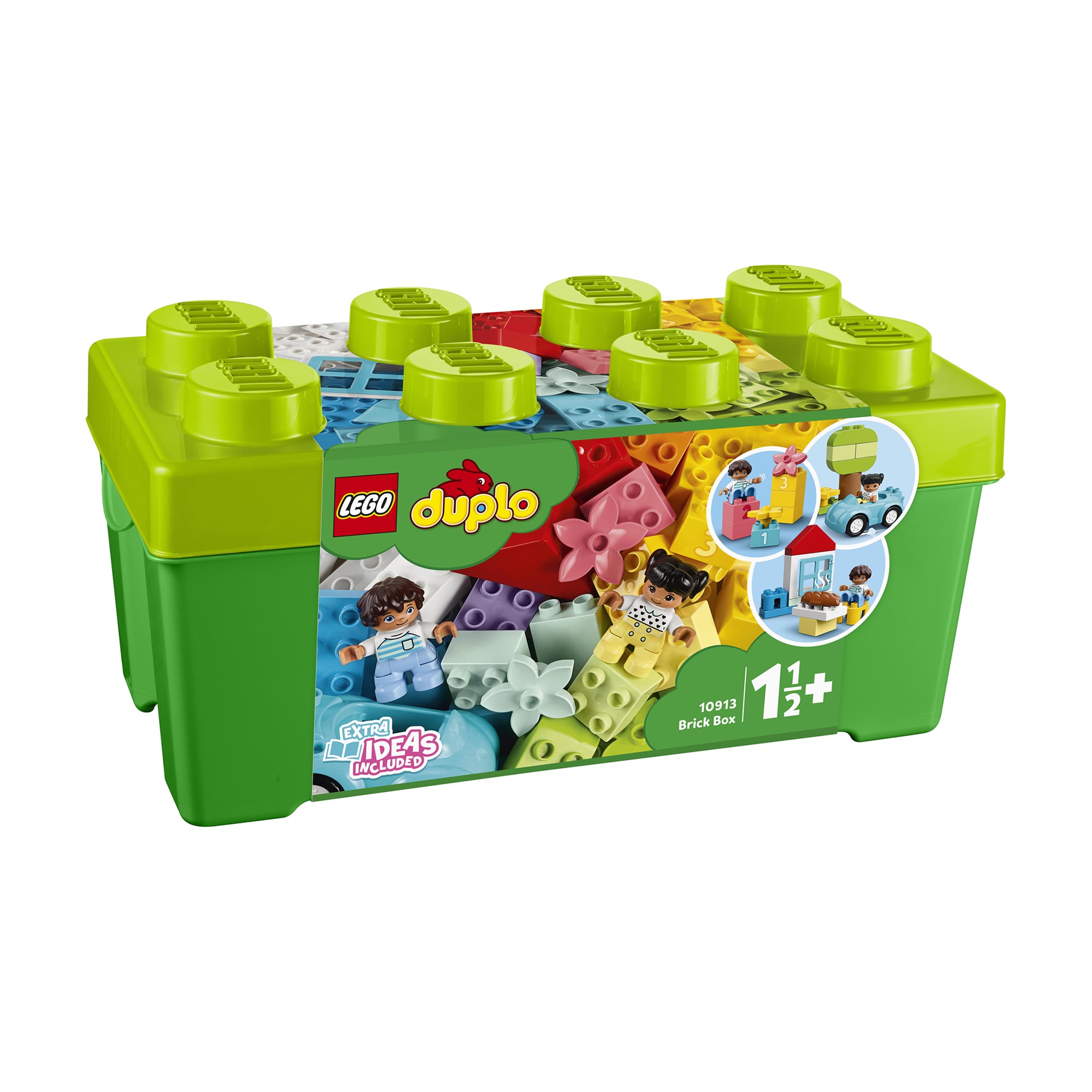 Конструктор LEGO Duplo Classic Коробка з кубиками, 65 деталей, від 1.5 року (10913)