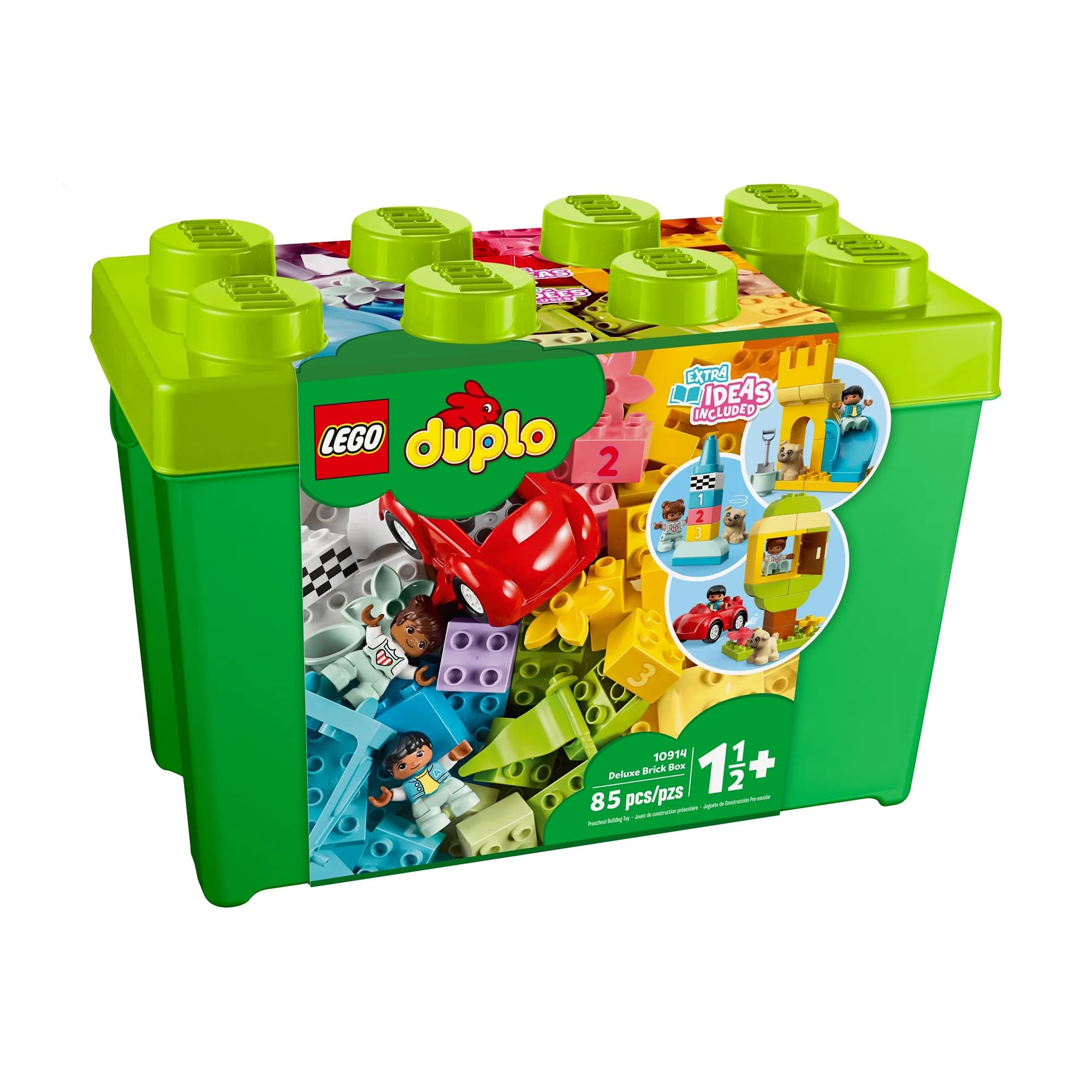 Конструктор LEGO Duplo Classic Коробка з кубиками Deluxe, 85 деталей, від 1.5 року (10914)