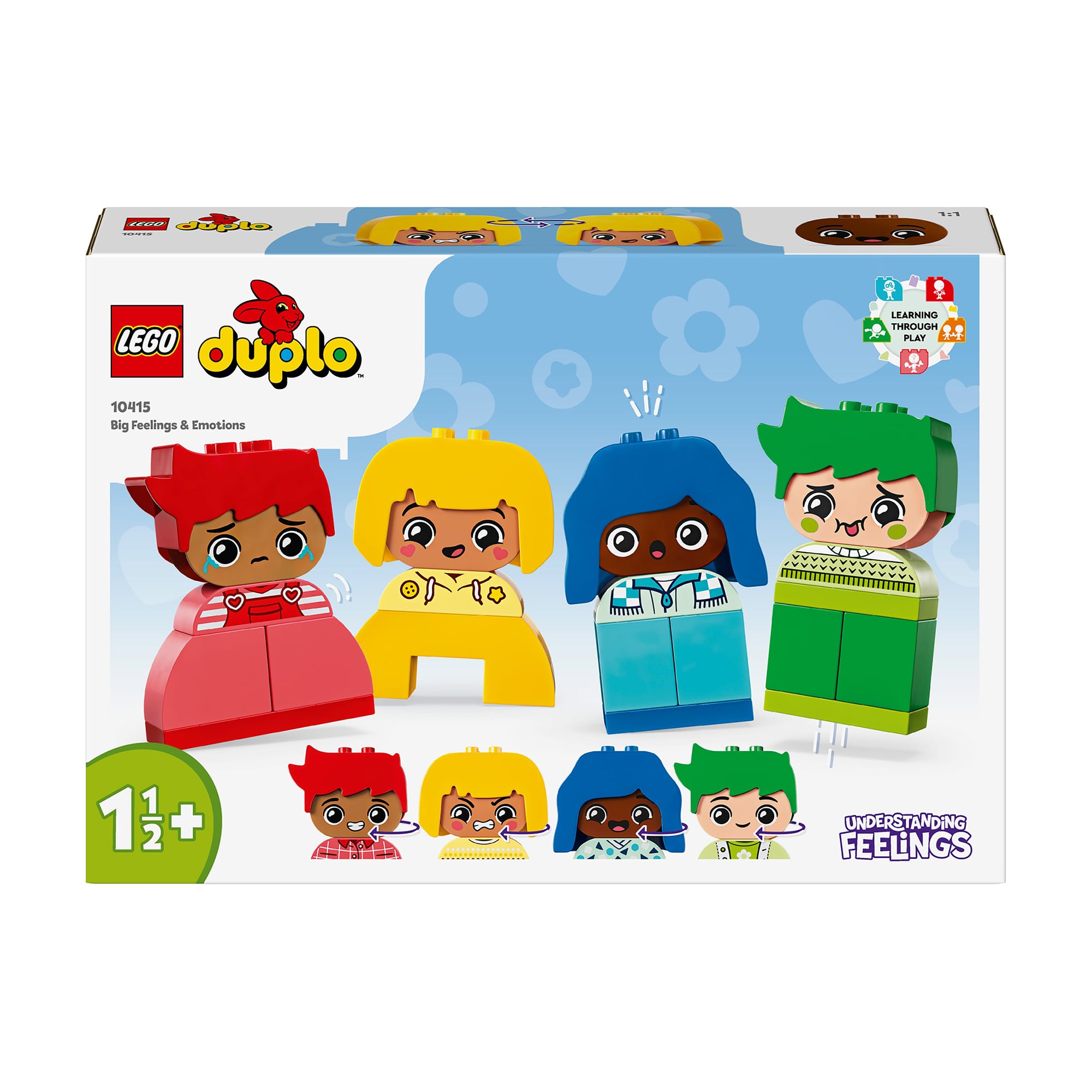 Конструктор LEGO Duplo My First Сильні почуття та емоції, 23 деталі, від 1.5 року (10415)