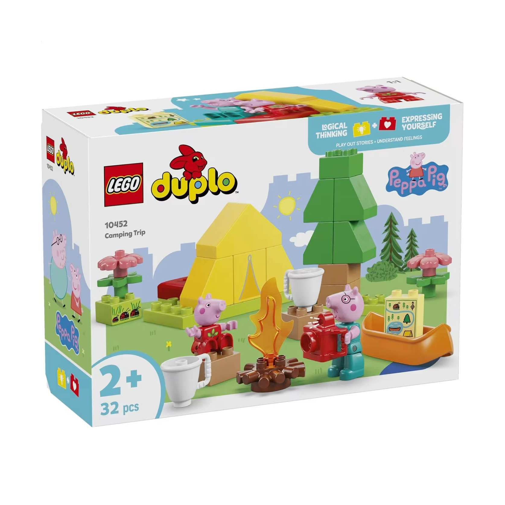 Конструктор LEGO Duplo Туристичний похід, 32 деталі, від 2 років (10452)