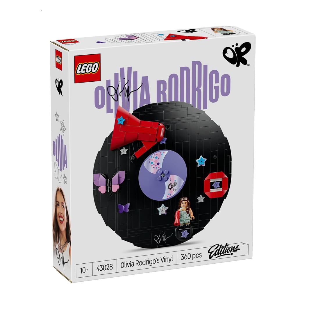 Конструктор LEGO Editions Вініл Олівії Родріґо, від 10 років, 360 деталей (43028)