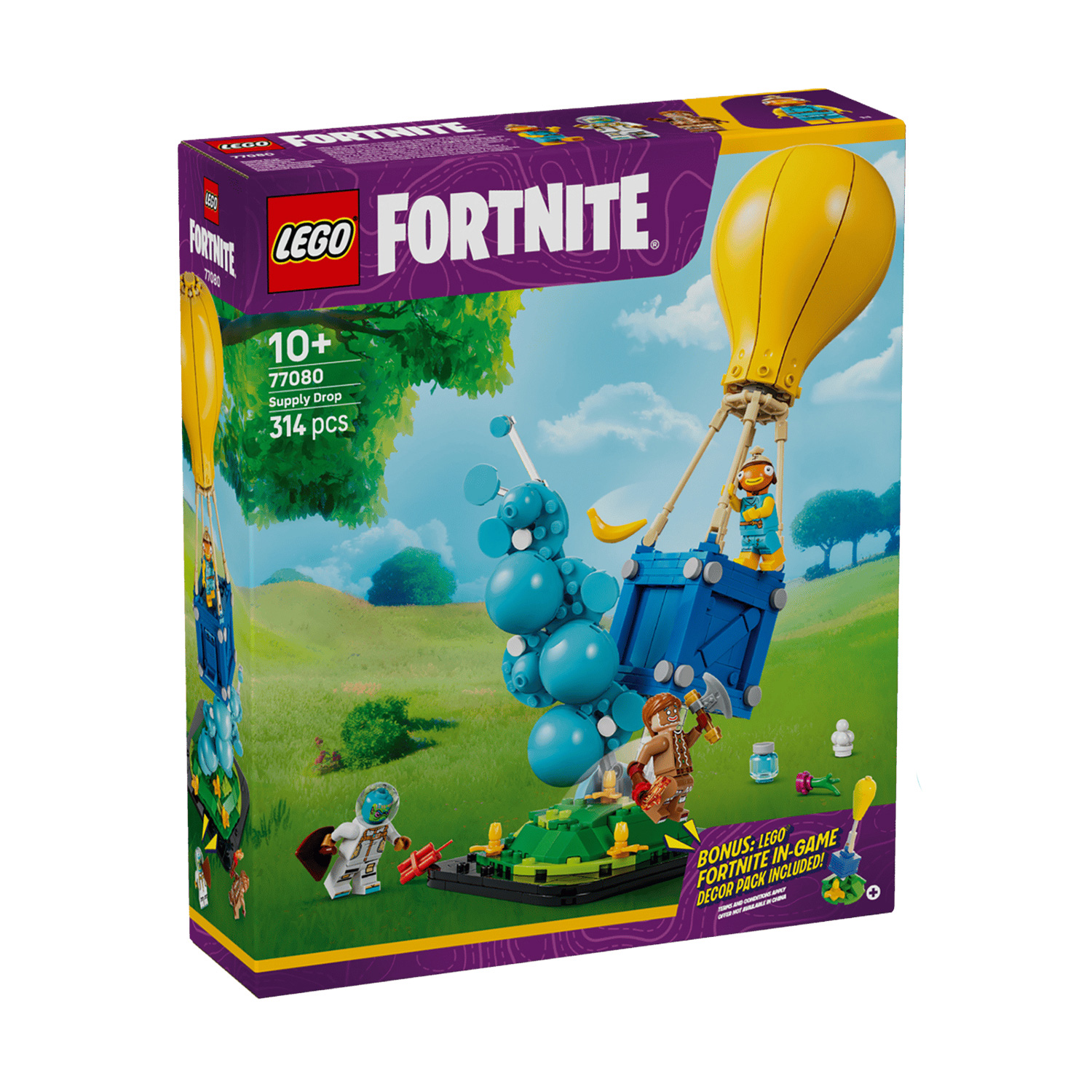 Конструктор LEGO Fortnite Supply Drop, 314 деталей, від 10 років (77080)