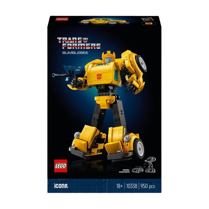 Конструктор LEGO Icons Бамблбі, 950 деталей, від 18 років (10338)