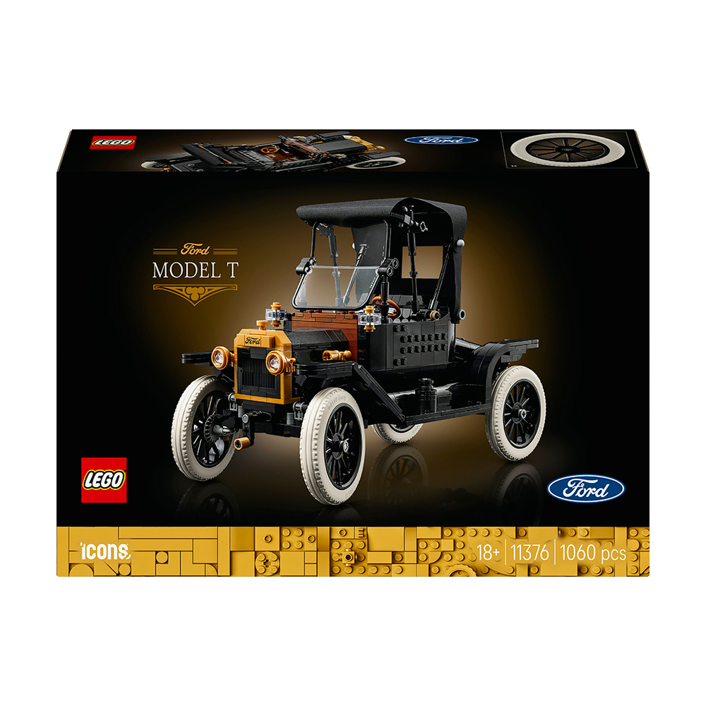 Конструктор LEGO Icons Ford Model T, 1060 деталей, від 18 років (11376)
