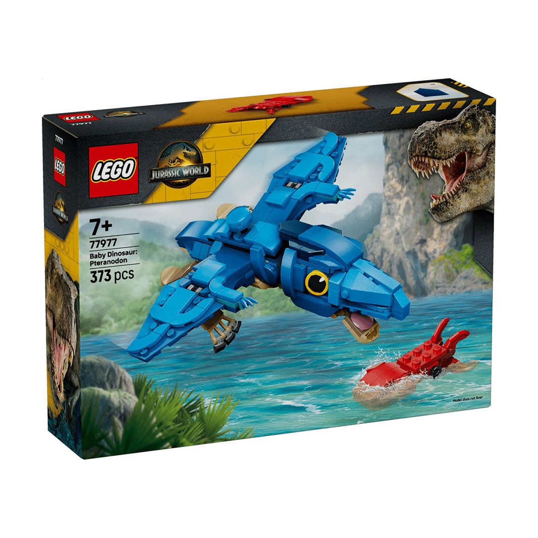 Конструктор LEGO Jurassic World Малюк динозавр: птеранодон, від 7 років, 373 деталі (77977)