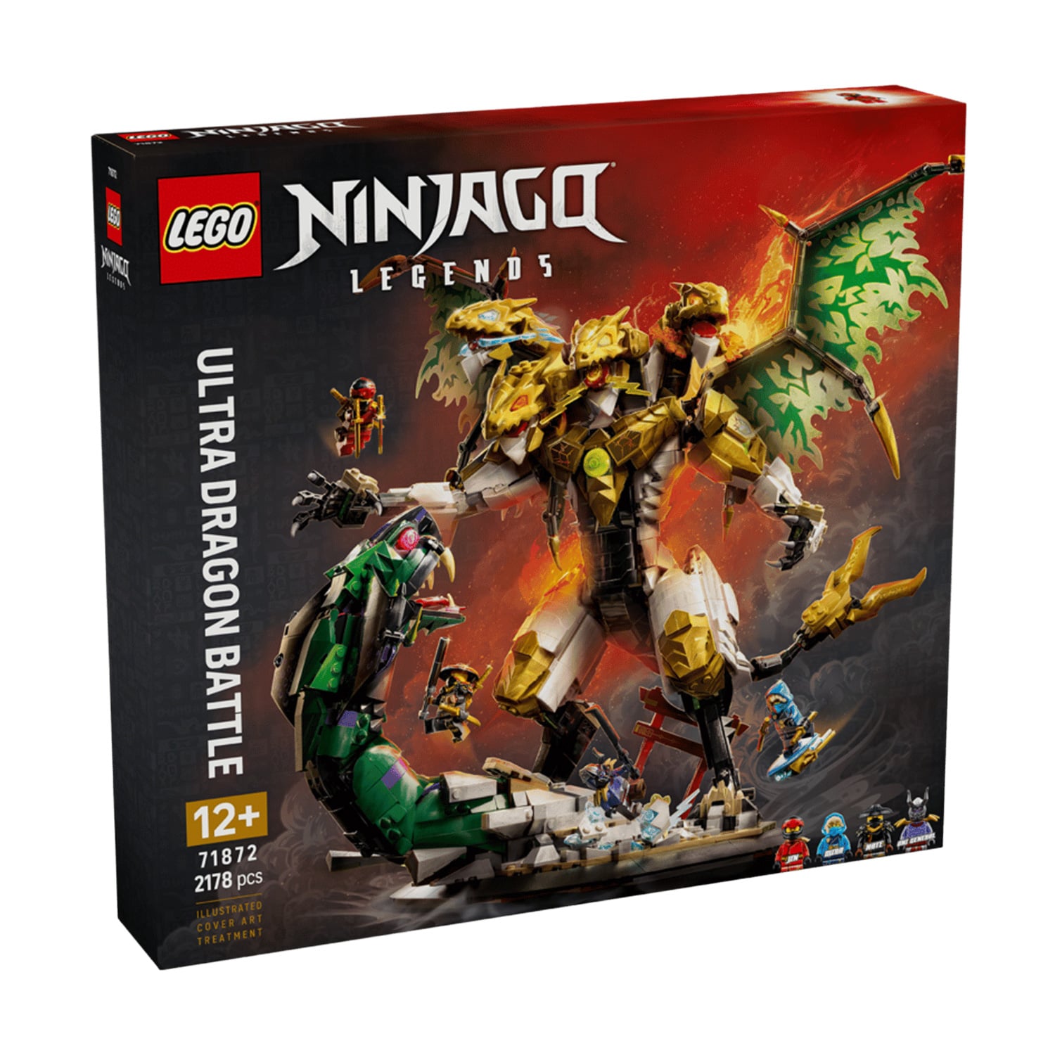 Конструктор LEGO Ninjago Битва Ультрадракона, 2178 деталей, від 12 років (71872)