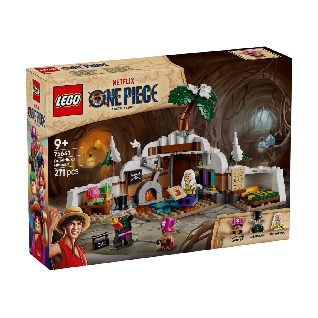 Конструктор LEGO One Piece Схованка лікаря Гірілука, від 9 років, 271 деталь (75641)